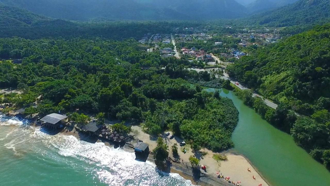 Casa Em Cond. Fechado Praia Mococa - Caraguatatuba Mar Verde Buitenkant foto